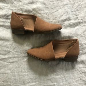Top Moda slip on shoes, size 6